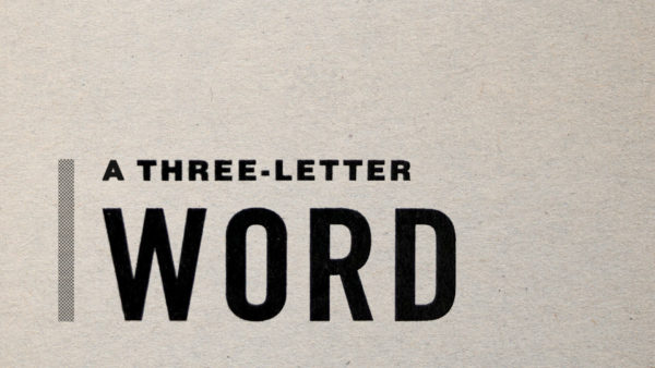 A Three-Letter Word