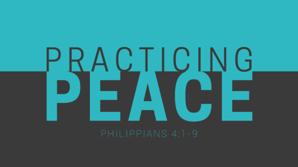 Practicing Peace - Part 3 Image