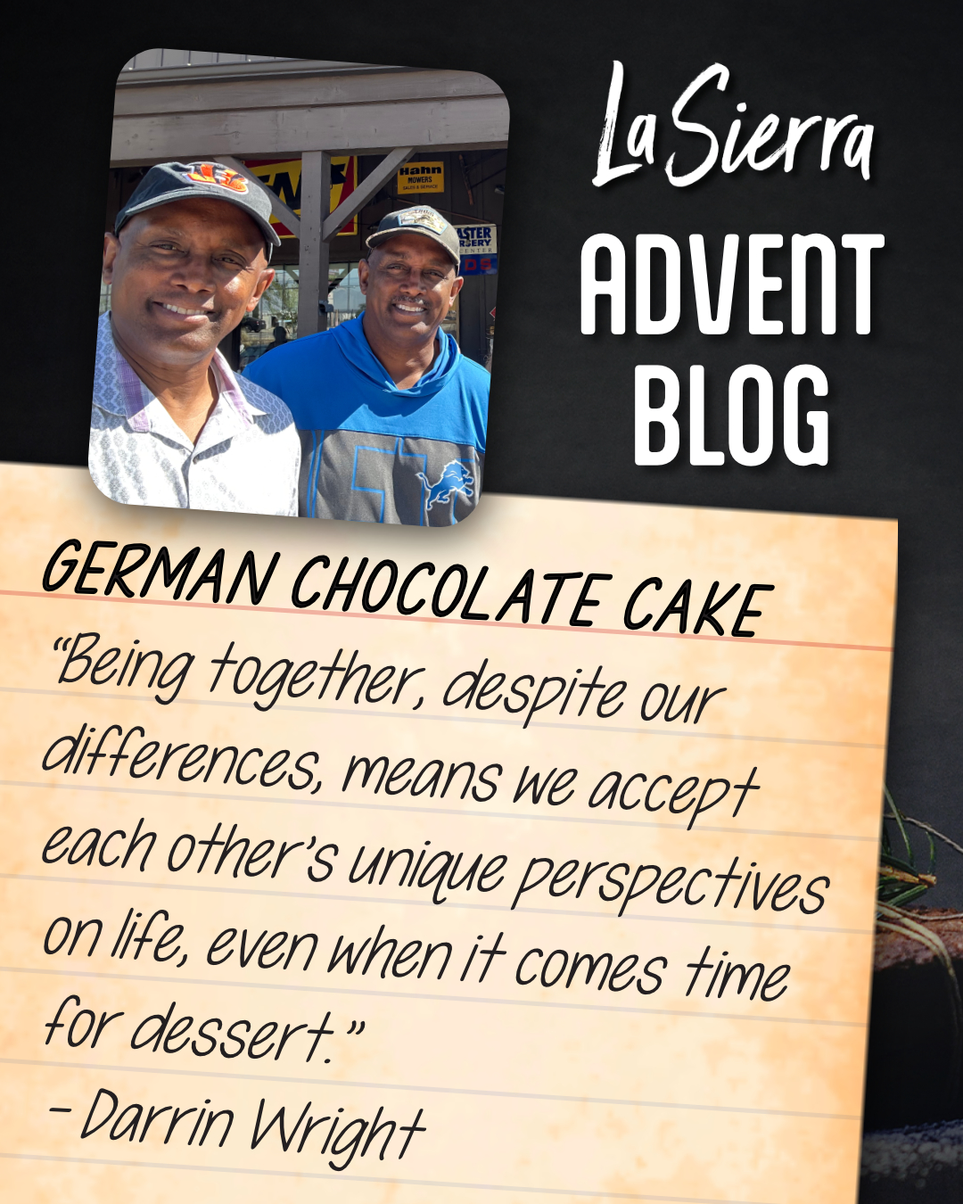 Day 19 – German Chocolate Cake