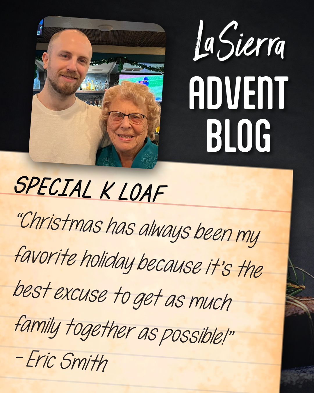 Day 21 – Special K Loaf