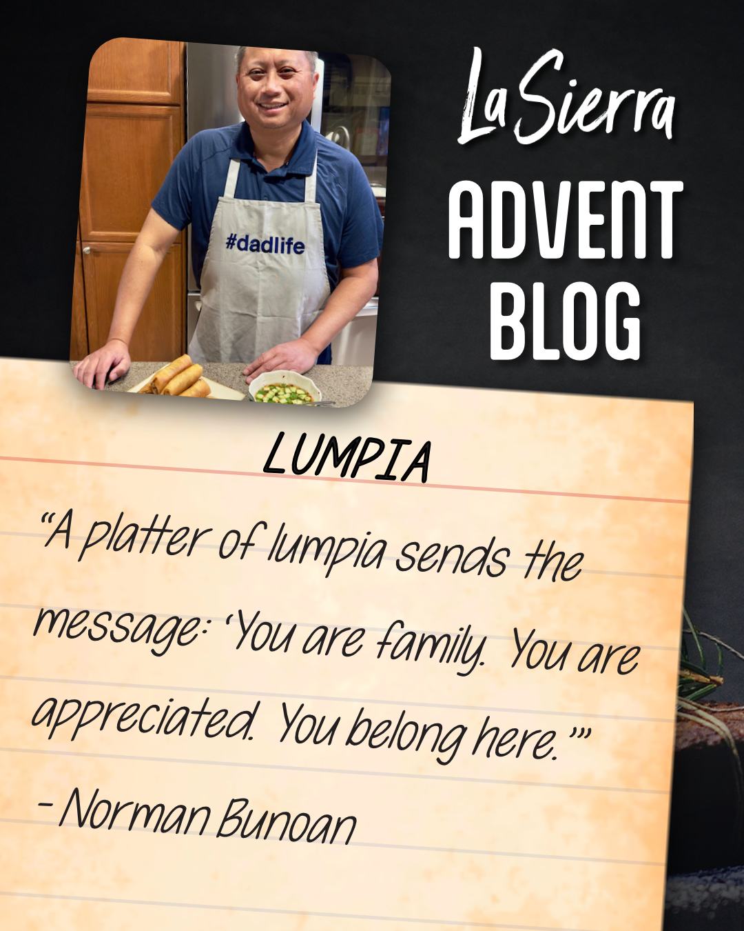 Day 8 – Lumpia