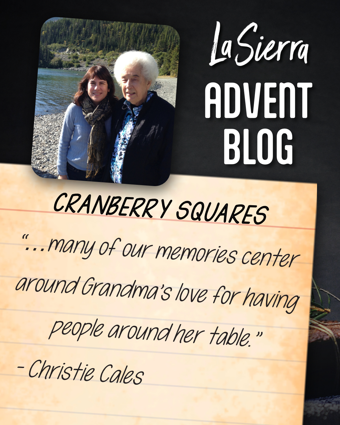 Three Kings’ Day – Cranberry Squares