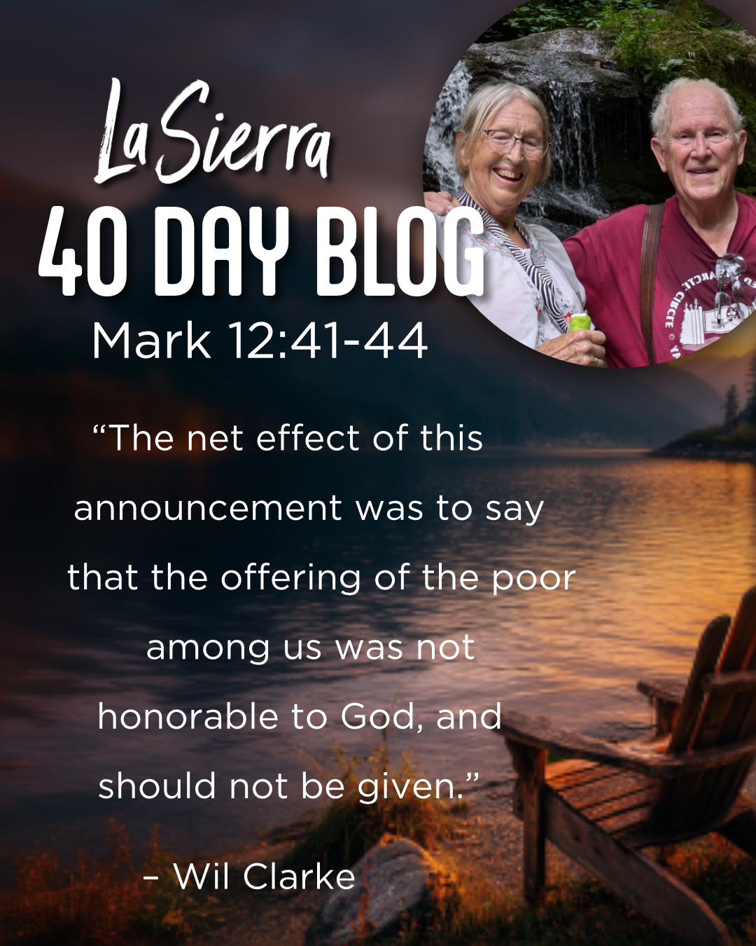 Day 14 – The Poor Among Us